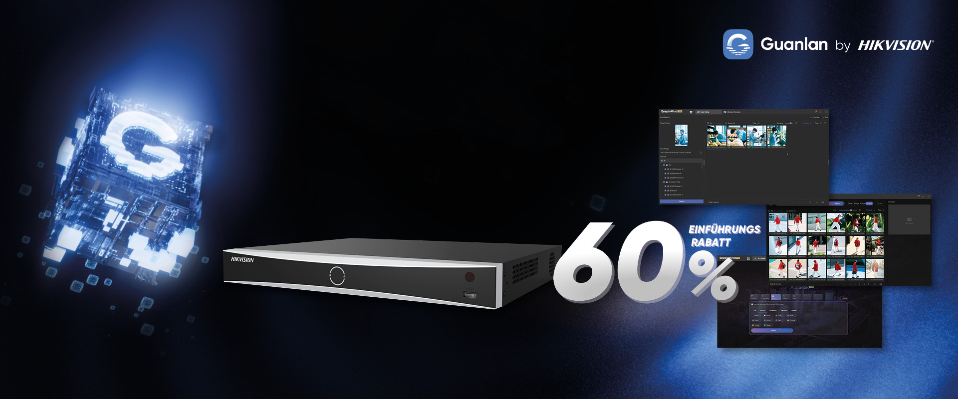 Hikvision Guanlan NVR Anlage, mit einem Angebot für 60% Einführungsrabatt